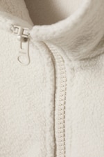 Cremeweiß - Fleece-Shirt Cora - 1
