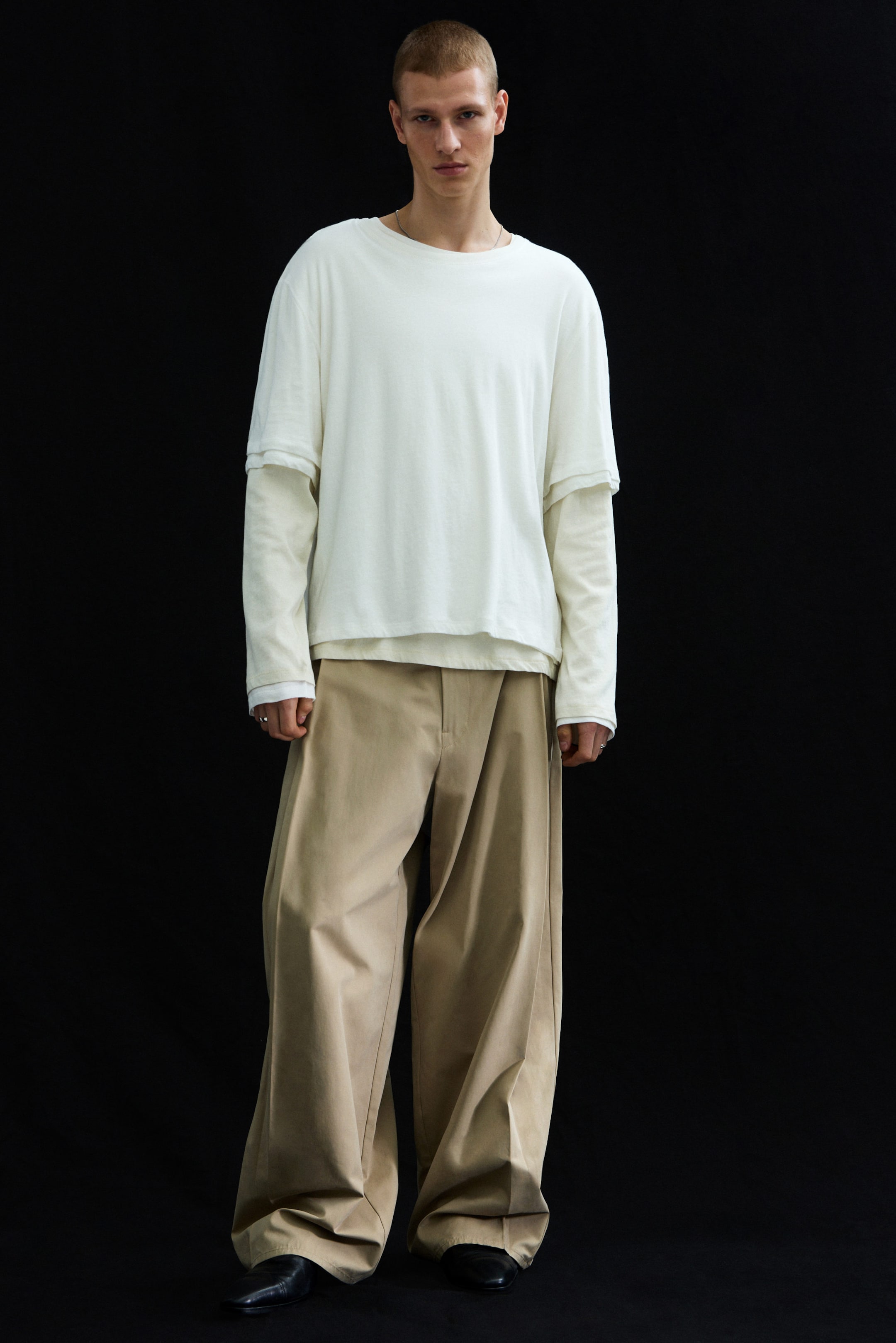 Off-white - Layered Long-Sleeved T-shirt - 2
