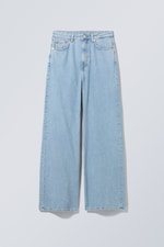 Pool blue - Ace High Wide Jeans - 0