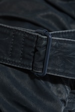 Dark Blue - Ruched Crossbody Bag - 6