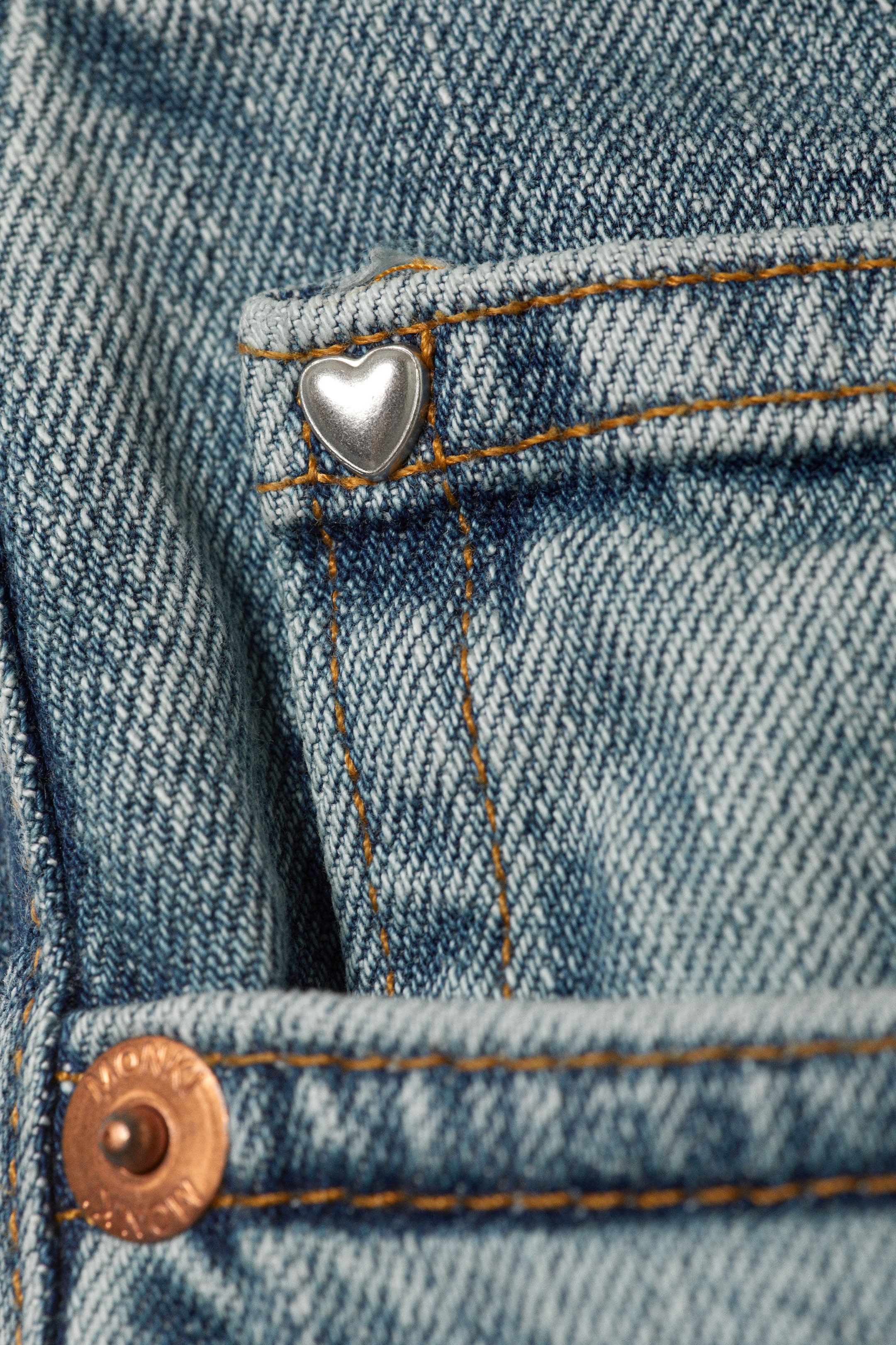 Chaos Blue - Light Blue - Peggy Low Rise Loose Baggy Leg Jeans - 2