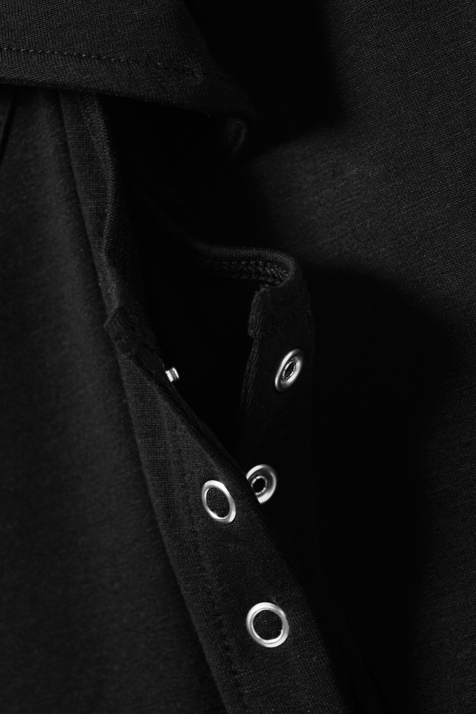 Zweiteiliges Bolero-Top mit Layering-Design - Schwarz - 5