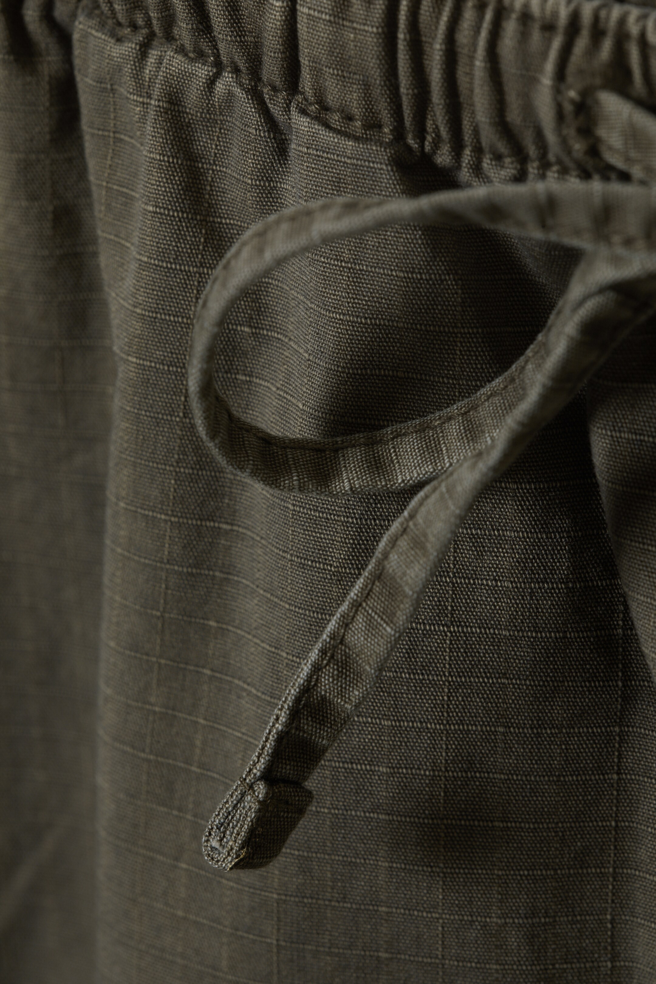 Grotere afbeelding bekijken: Ripstop cargoshort - Loose Fit - Donkertaupe - DAMES | H&M NL 6