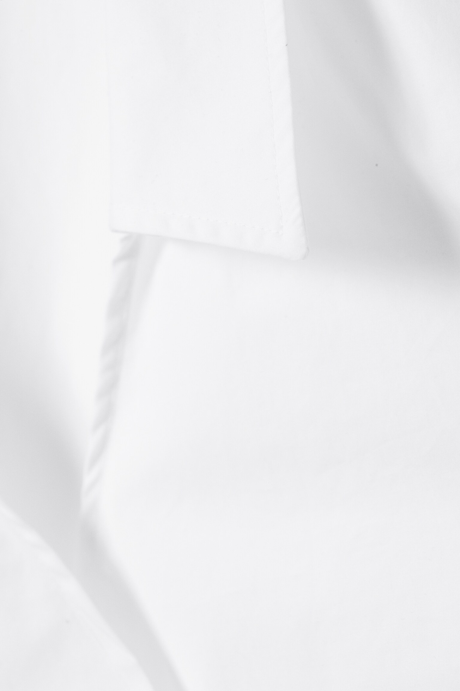Sleeveless Cotton Wrap Top - Biela/Čierna - 5