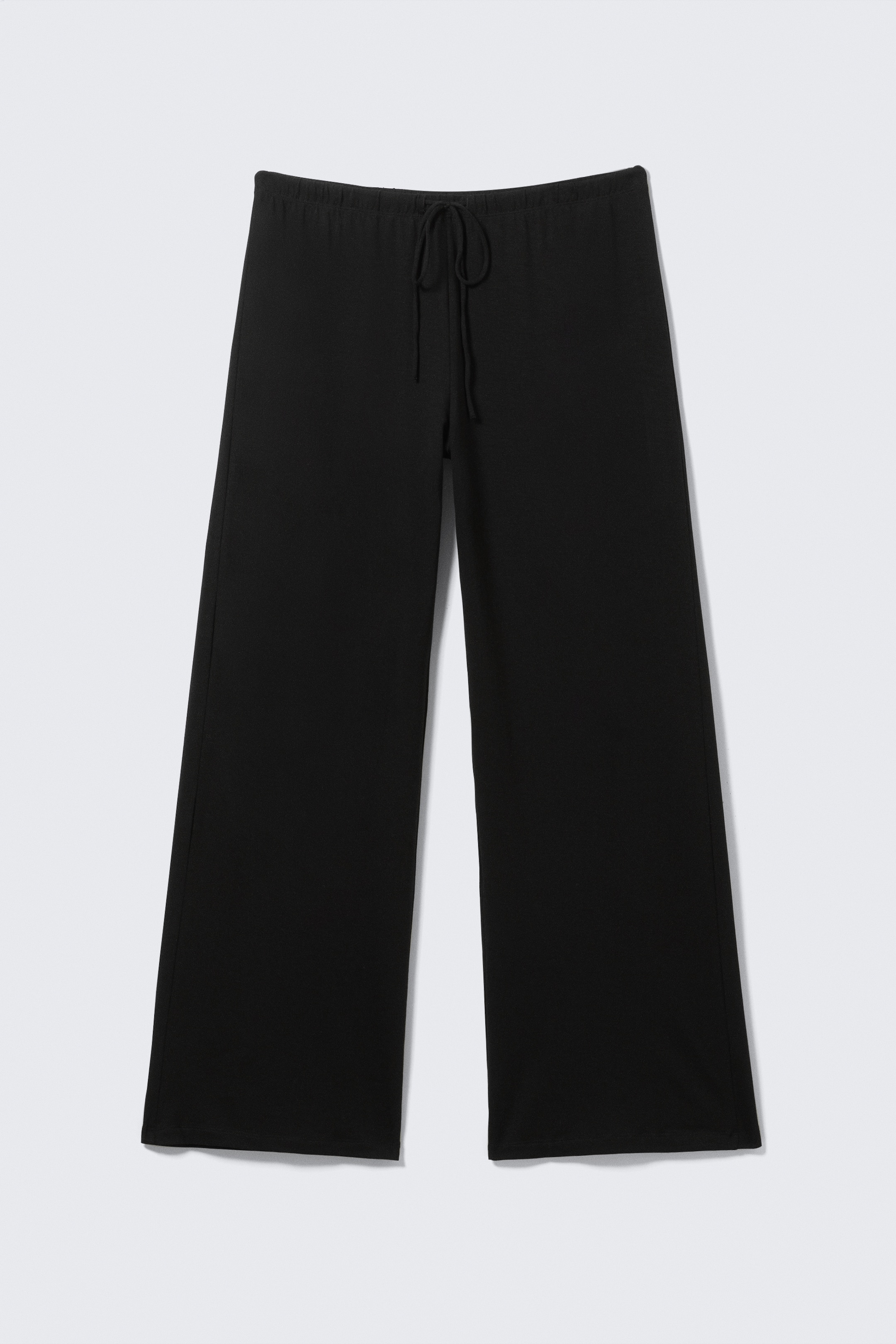Agrandir l'image: Pantalon en lyocell avec jambes larges - Noir - FEMME | H&M FR 5