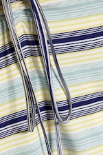Gestreift in Blau/Grün/Gelb - Tube-Minikleid - 1
