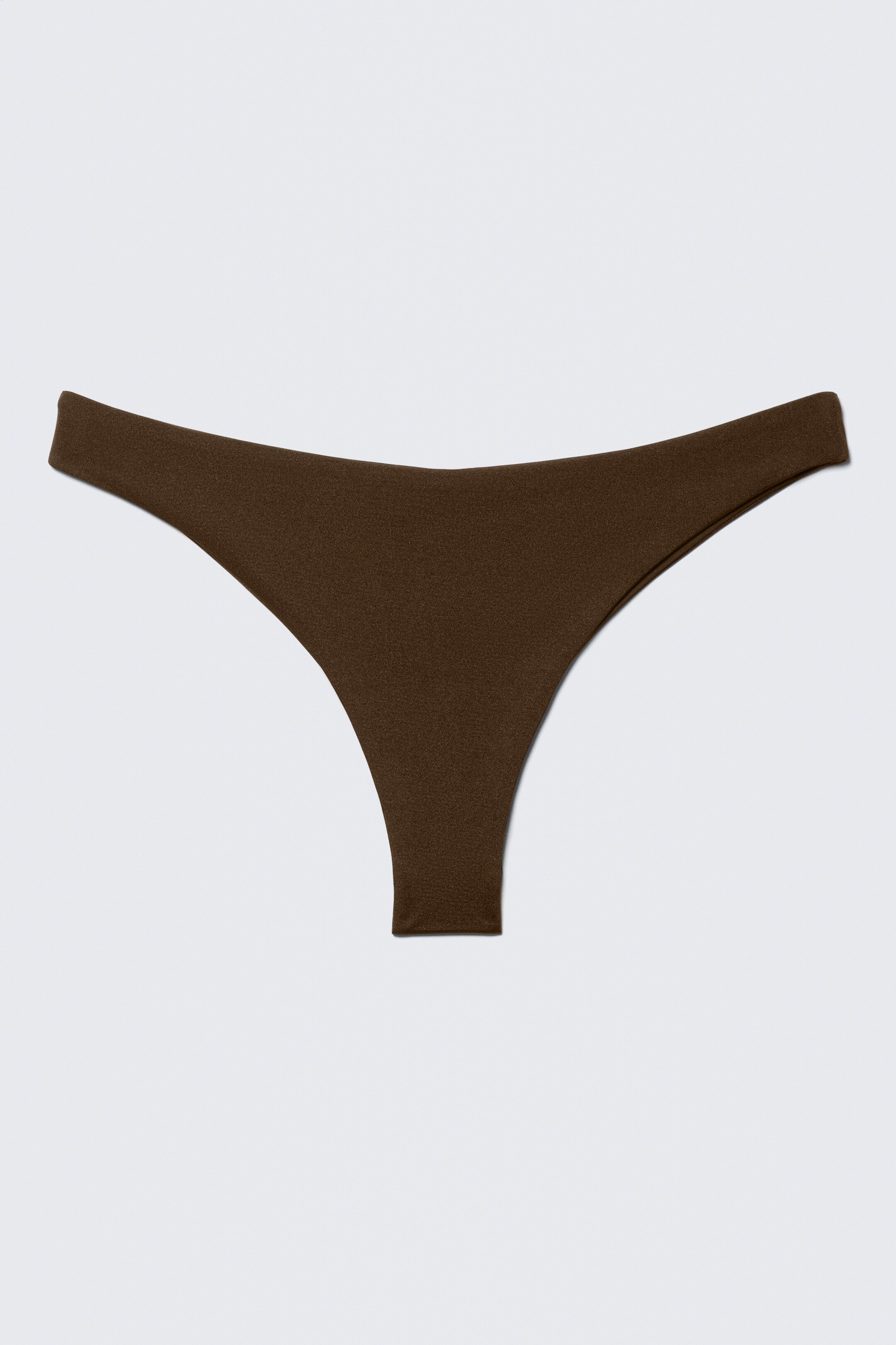 Ver imagen más grande: Braguita de bikini brasileña - Marrón oscuro - MUJER | H&M ES 1