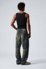 Carson Blue - Medium Blue - Sphere Low Rise Loose Straight Leg Jeans - 4