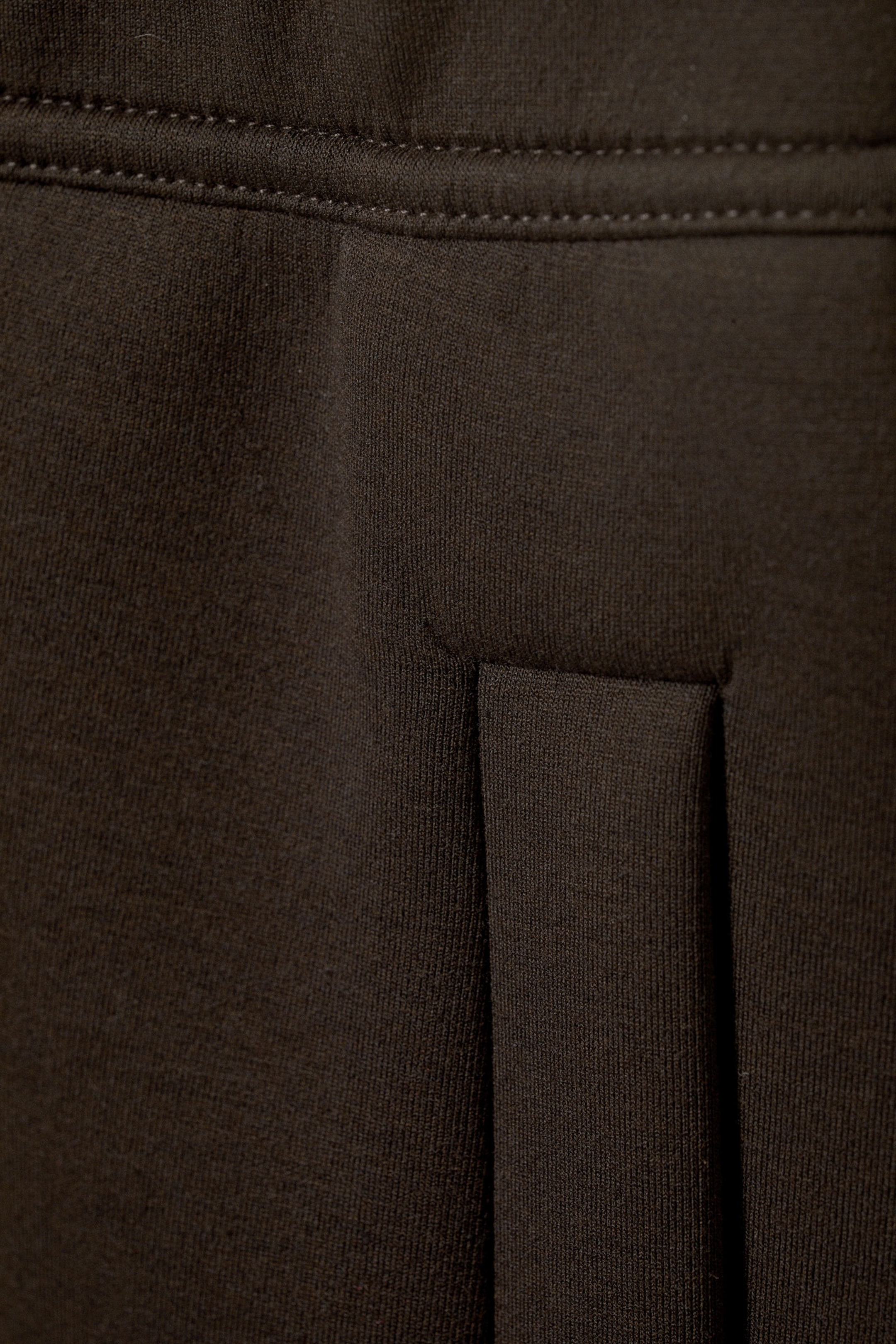 #3F3838 - Locker geschnittene Scuba-Shorts - 2