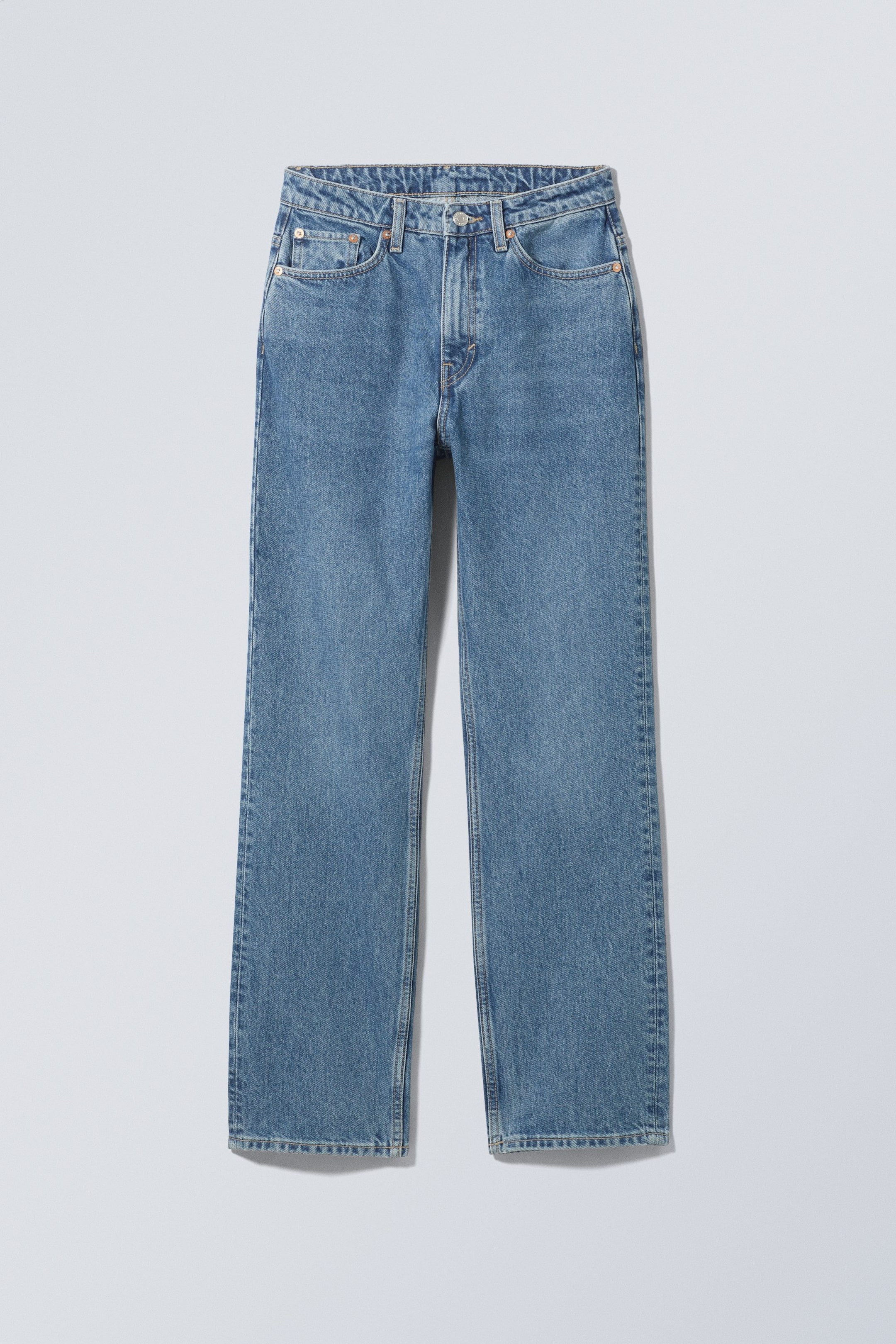 Harper blue - VoyageHighStraightJeans - 0