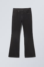 Black Rinse - Black - Mercury Mid Rise Relaxed Bootcut Leg Jeans - 5