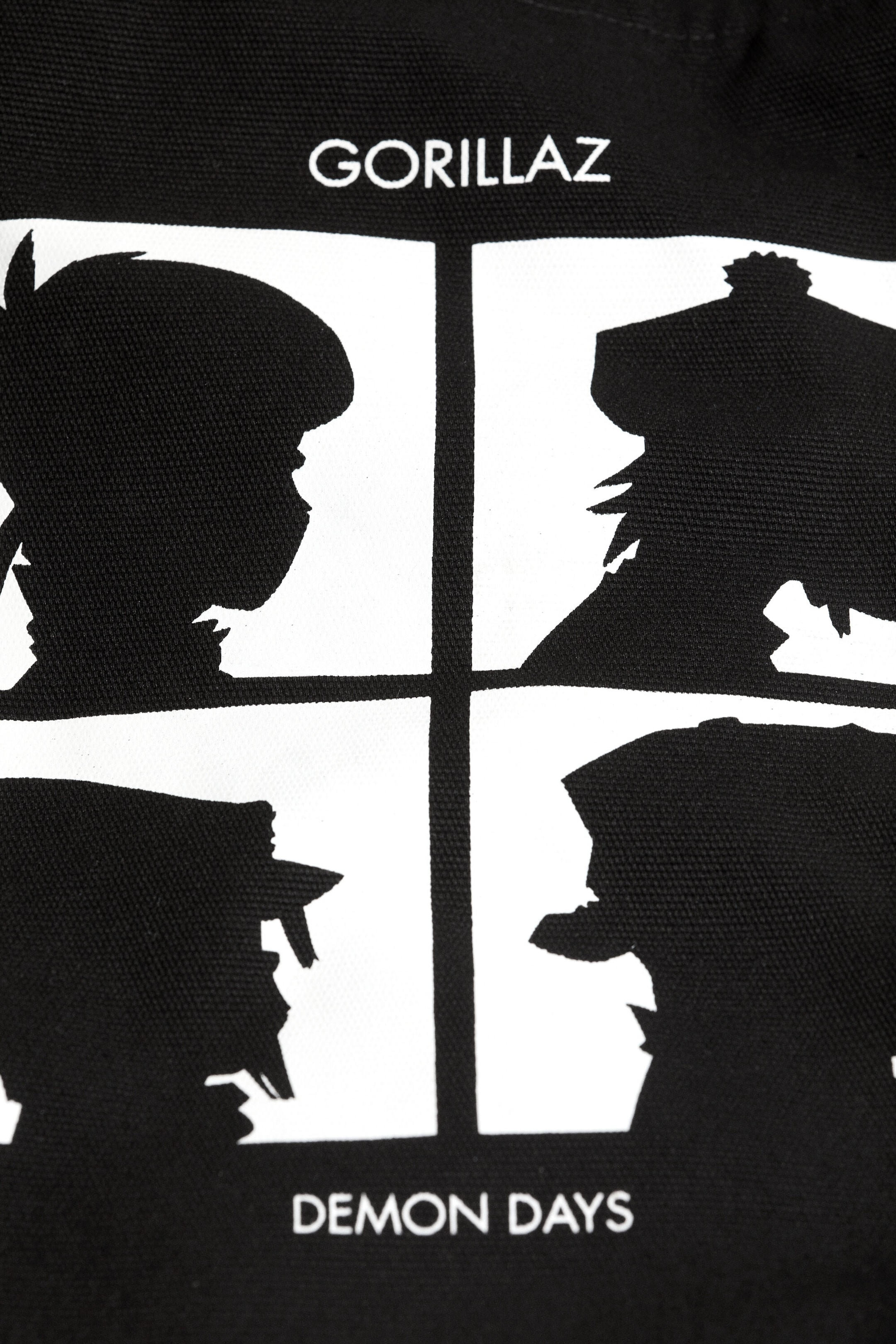 Black - Gorillaz - Gorillaz Tote Bag - 4