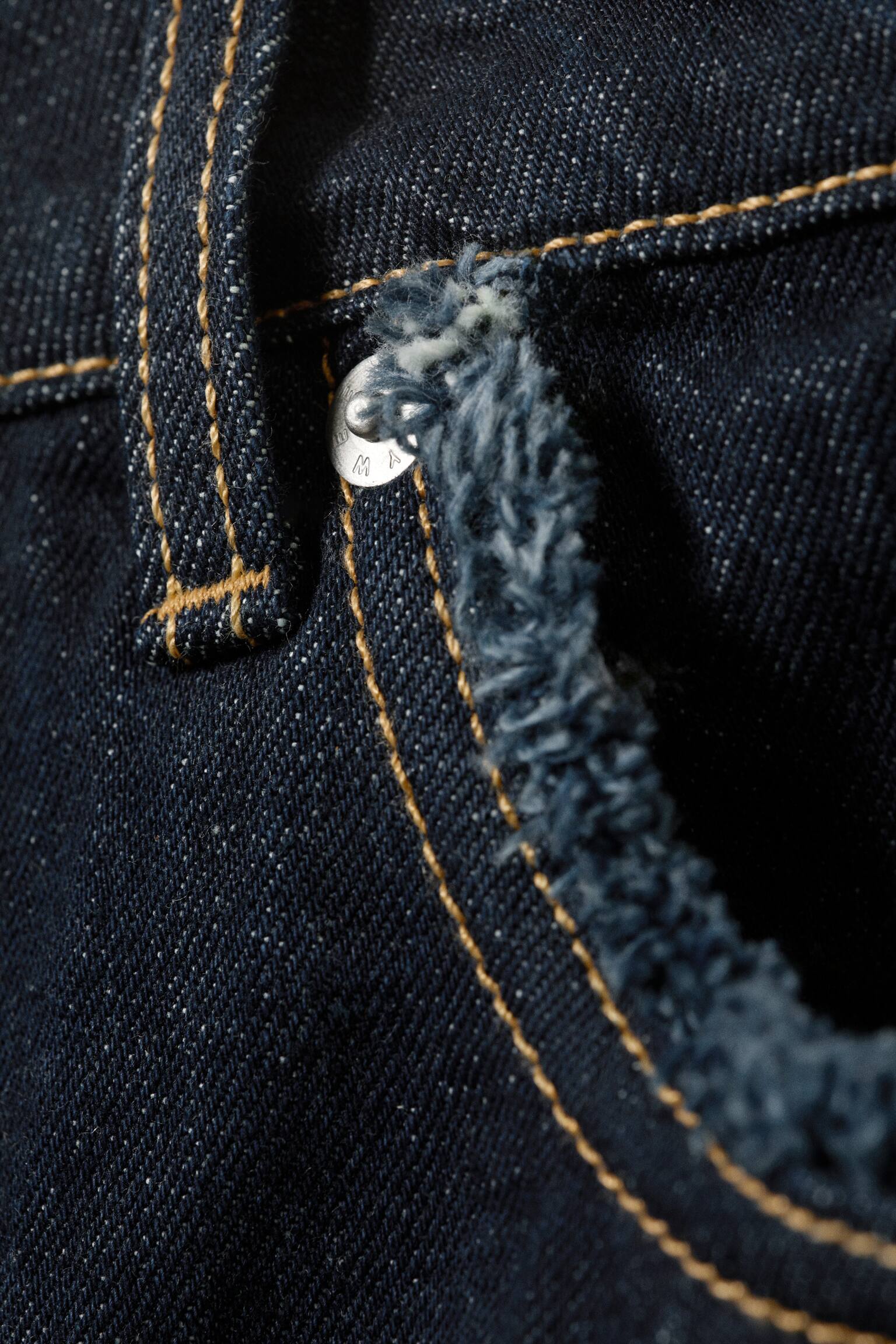 Abell Mid Rise Regular Barrel Leg Jeans - Blue Rinse- Azul oscuro/Gnarly Blue - Azul medio - 4