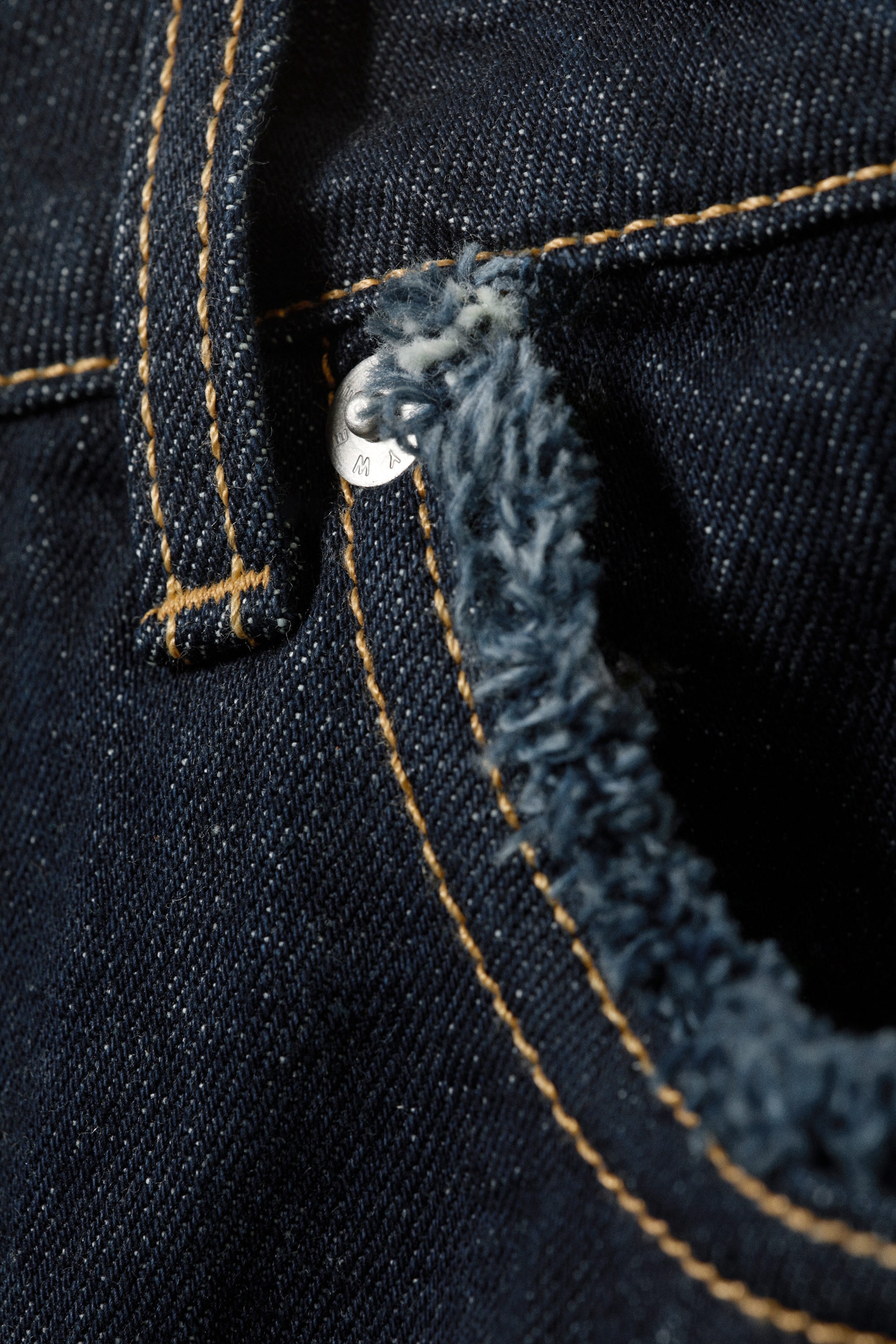 Blue Rinse - Dark Blue - Abell Mid Rise Regular Barrel Leg Jeans - 2