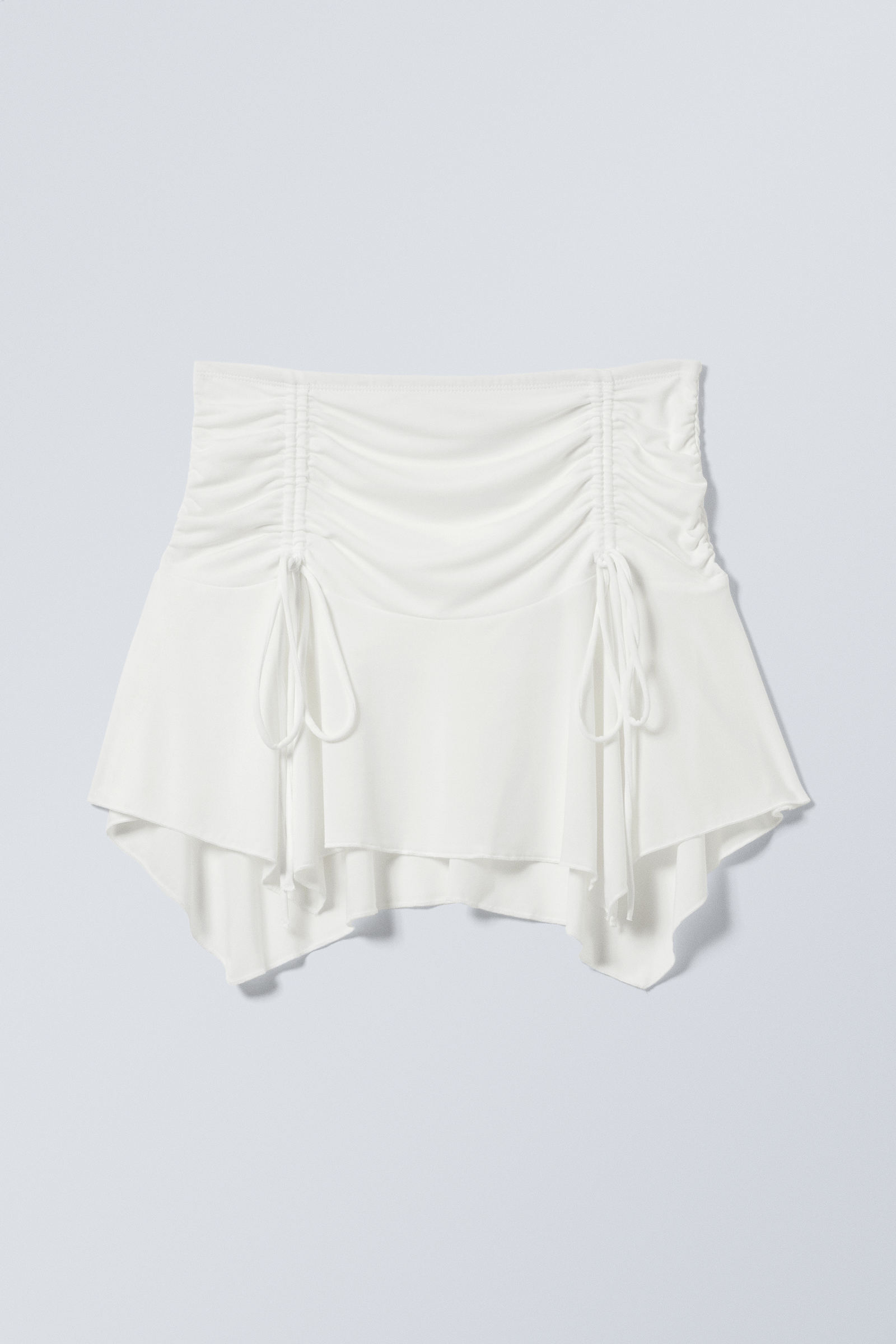 スカート BERNADETTE Women Mini Skirts PS25 RTW SKIRT ELL 01 WHITE Kim Mini Skirt - Off White