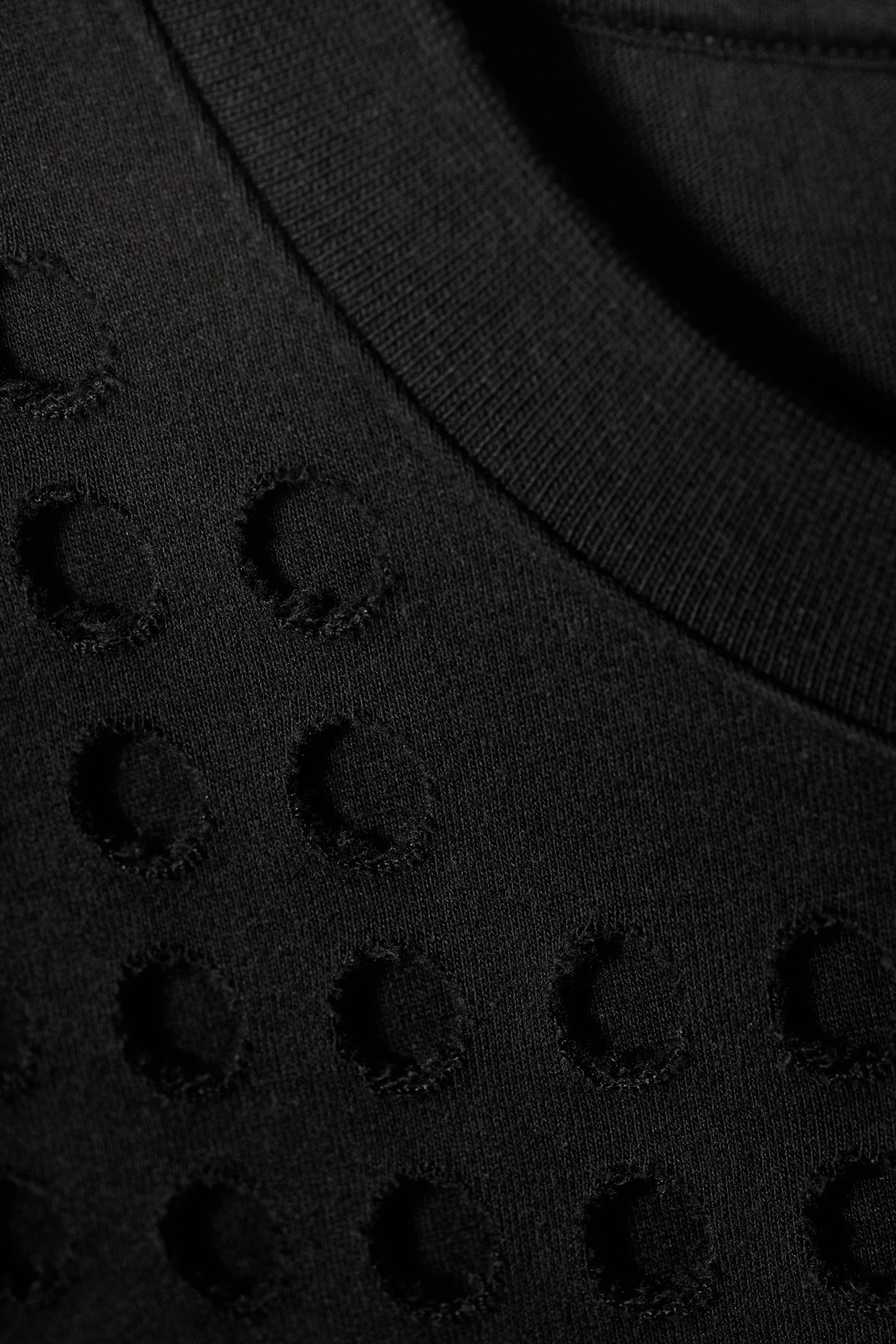 Black - RAEL KADE LASER CUT TANK TOP - 5