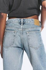 Blue Fade – middels blå - Arrow normal jeans med lavt liv og rette ben - 4