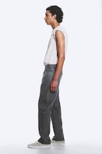 Vulkanblå - Mediumblå - Space Cut Relaxed Straight Leg Jeans - 2