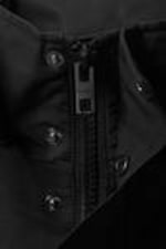 Black - Relaxed Fit Hooded Jacket - 4