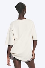 Taupe cendré clair - T-shirt décontracté - 2