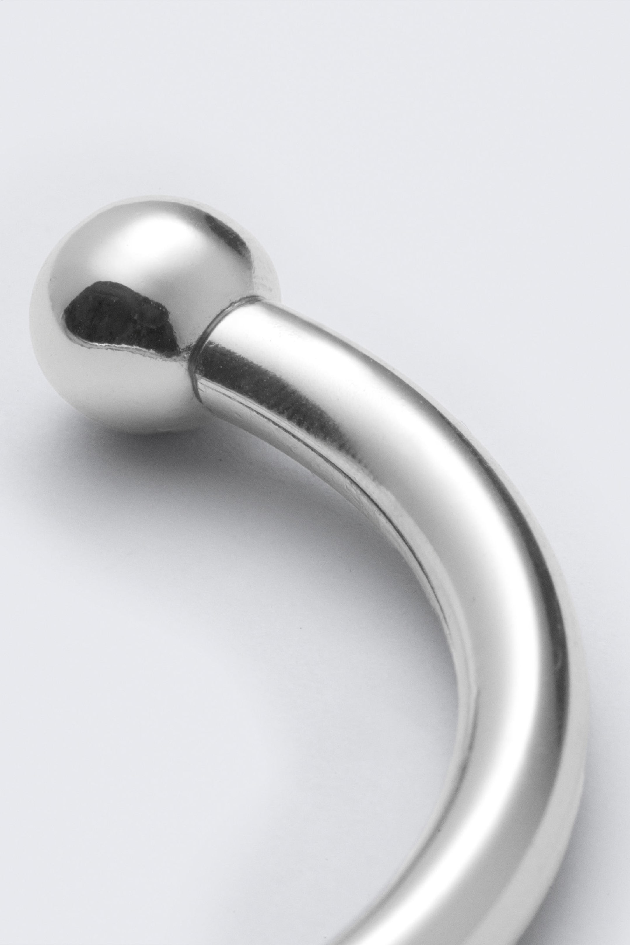 Argent - Bracelet Polished Open Cuff - 2