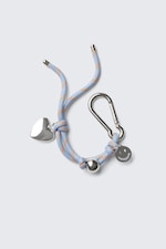 Blau - Schlüsselanhänger mit mehreren Anhängern - 2