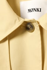 Light Yellow - ROSABEL LOOSE SINGLE-BREASTED TRENCH COAT - 6