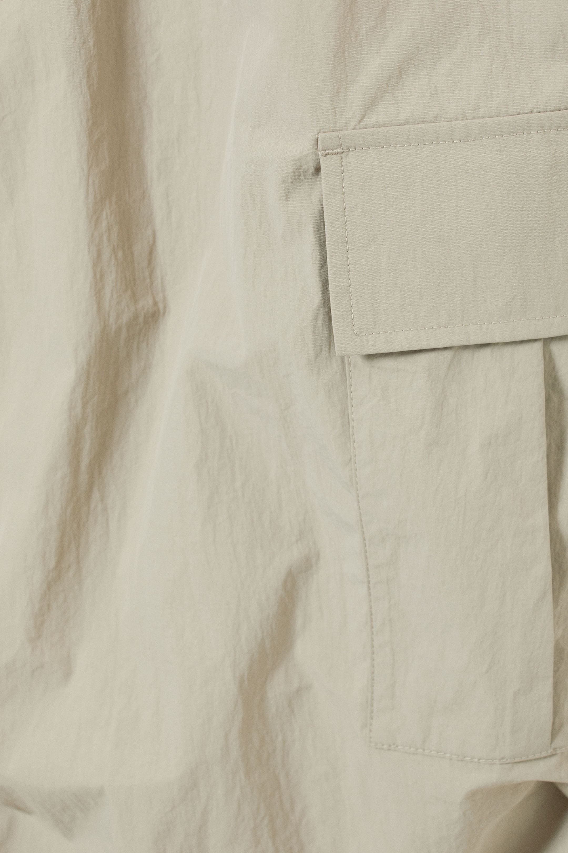 Dunkles Taupe - Fallschirmhose Nila - 1