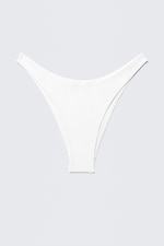 White - Brazilian Mini Bikini Bottom - 3