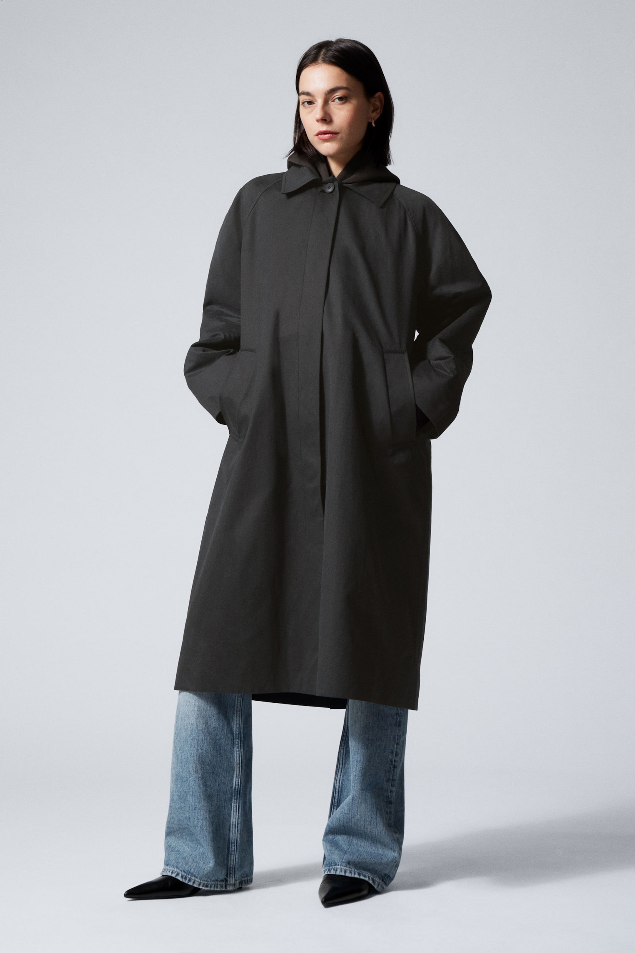 #272628 - Oversized single-breasted jas - 1
