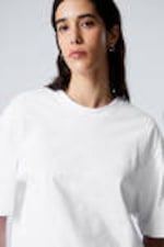 White - Oversized T-shirt - 1