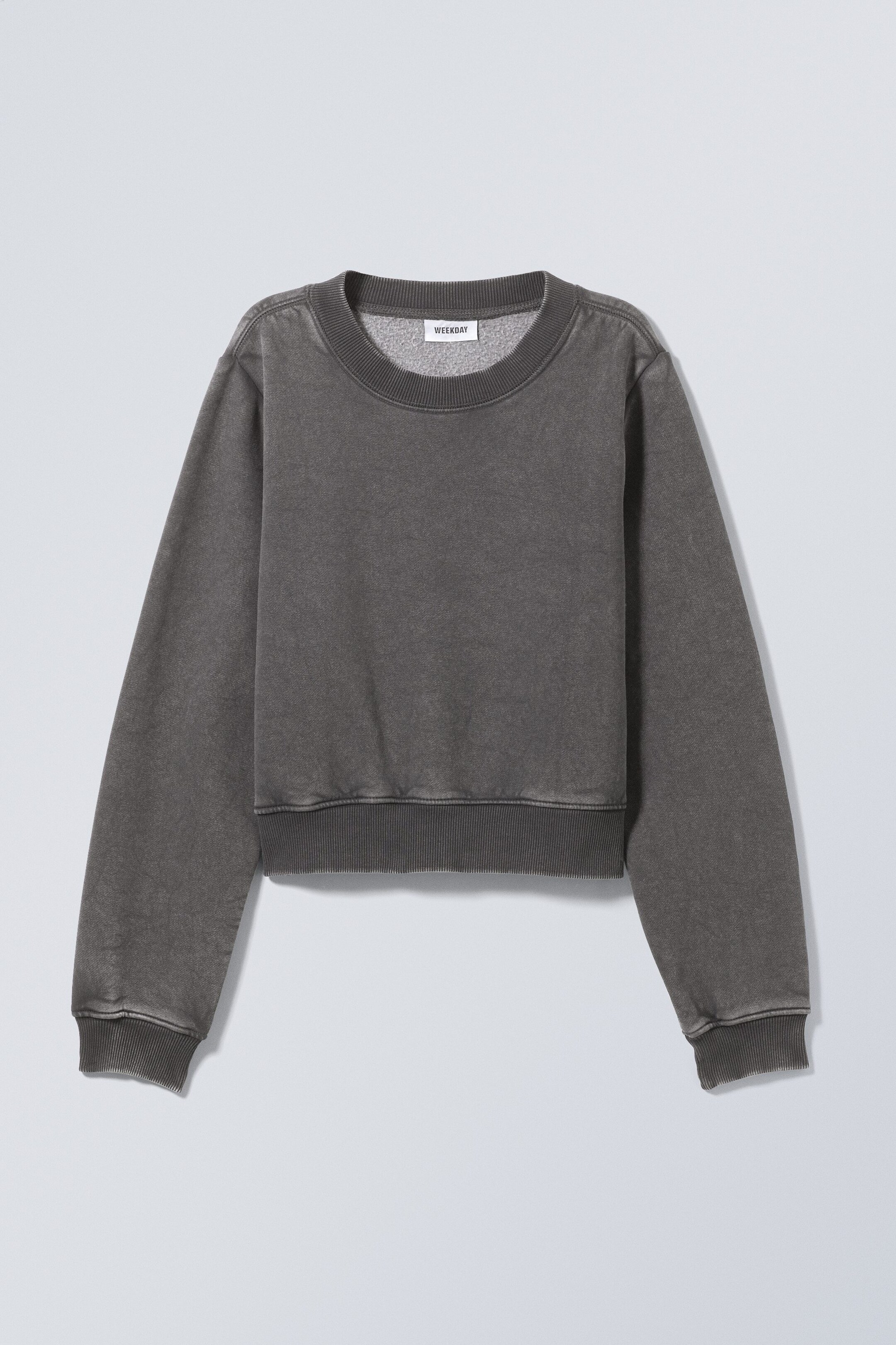 Verwaschenes Grau - Mini-Sweatshirt - 1