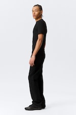 Black Rinse - Schwarz - Meteor Low Rise Relaxed Straight Leg Jeans - 2