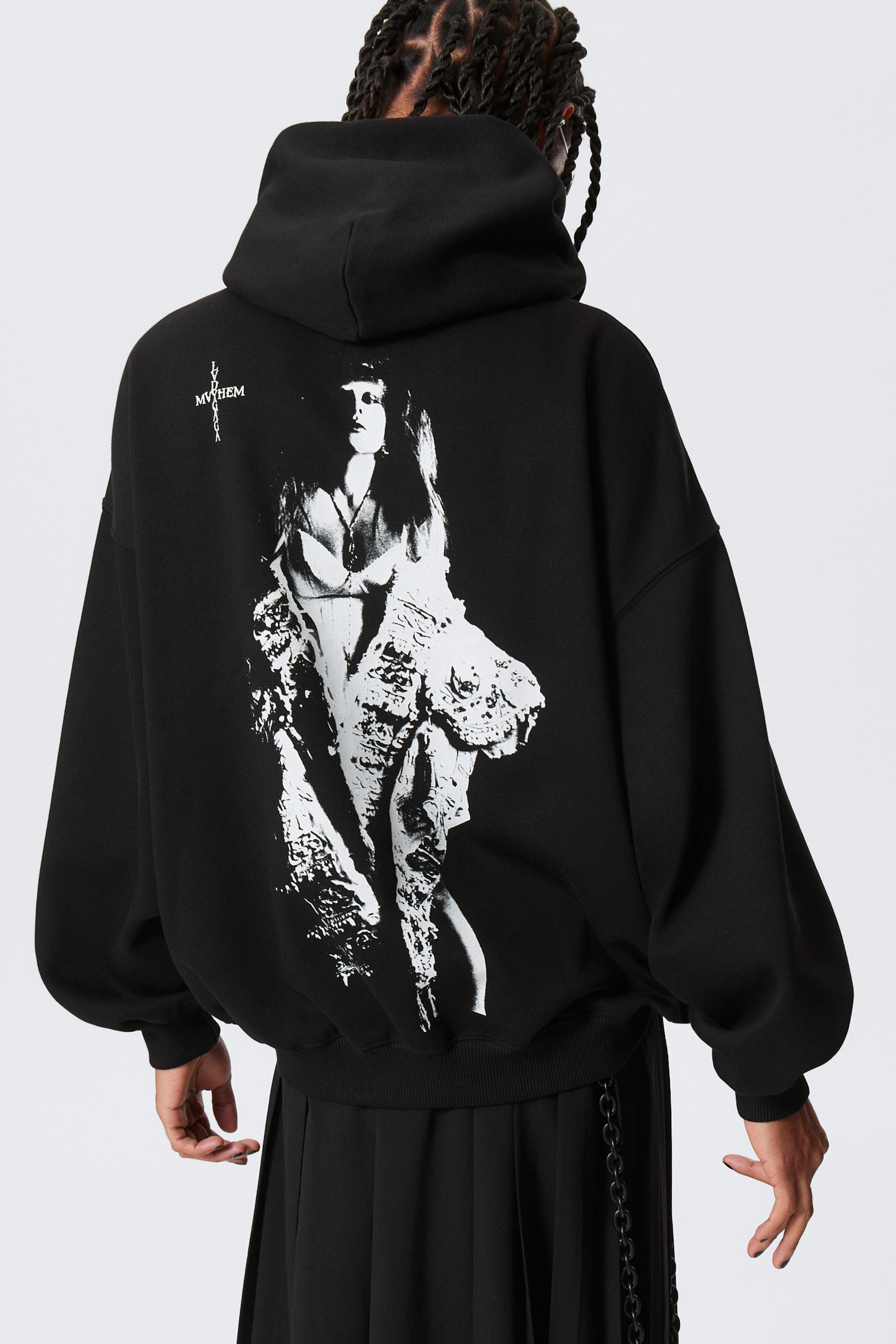 Off-black - Lady Gaga Hoodie - 5