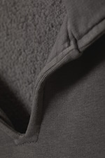 Dark Grey - Clark Polo Sweatshirt - 1