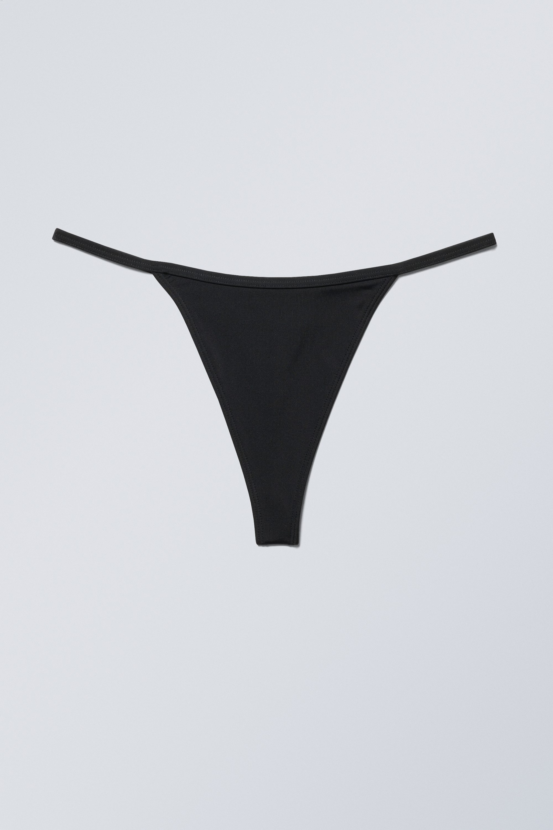Svart - Bikinitrosa Thong SWAY - 0