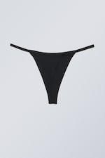 Svart - Bikinitrosa Thong SWAY - 0