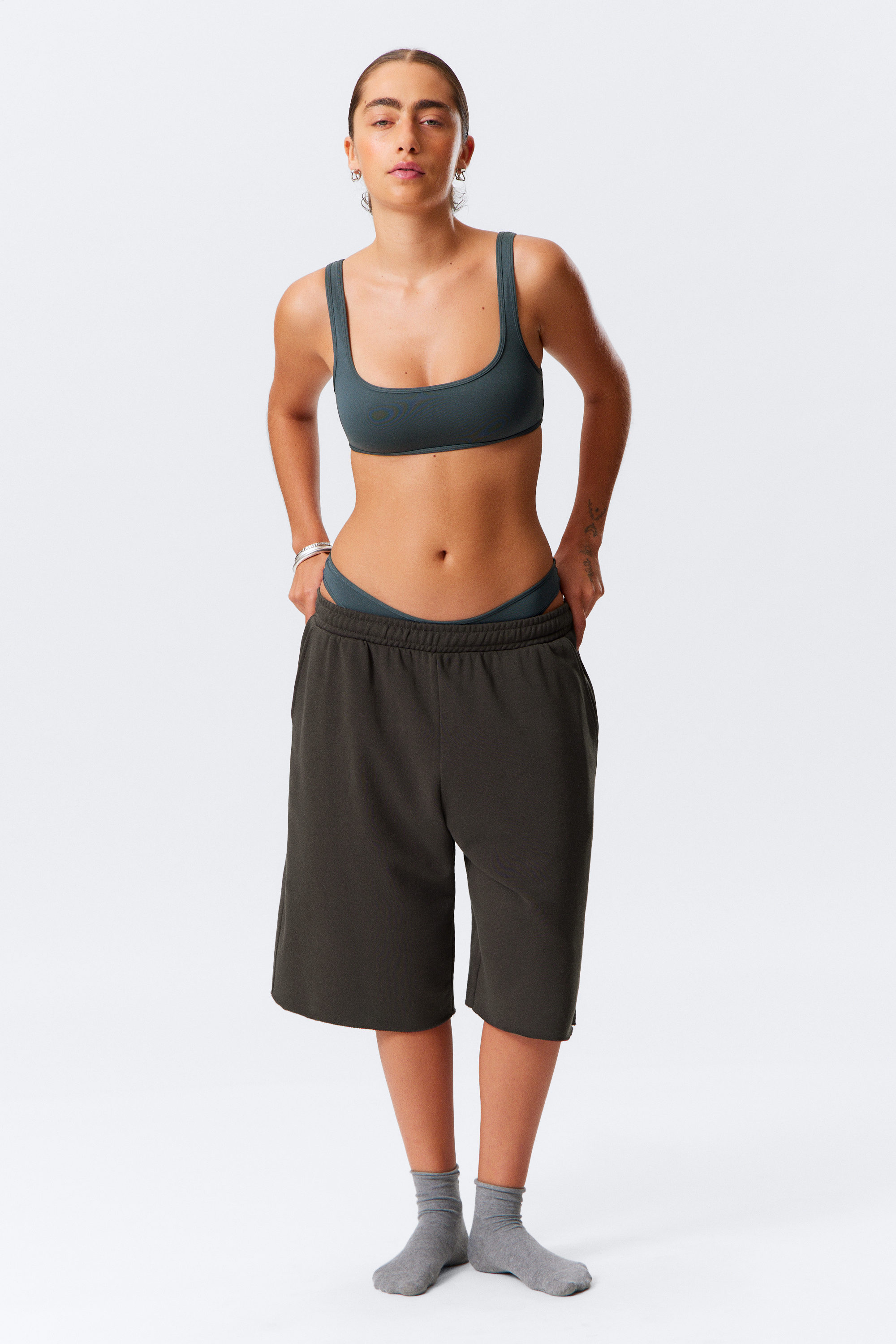 Petrol - Soul Micro Scooped Soft Bra - 2