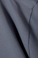 Blå - Oversized Heavyweight T-shirt - 1