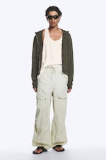 Ljus Dimmig Mullvad - Workwearbyxor i bomull - 2