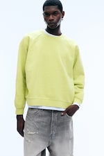 Light Dusty Green - Relaxed Boxy Sweatshirt - 2