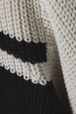 White Stripe - Lily Sweater - 1