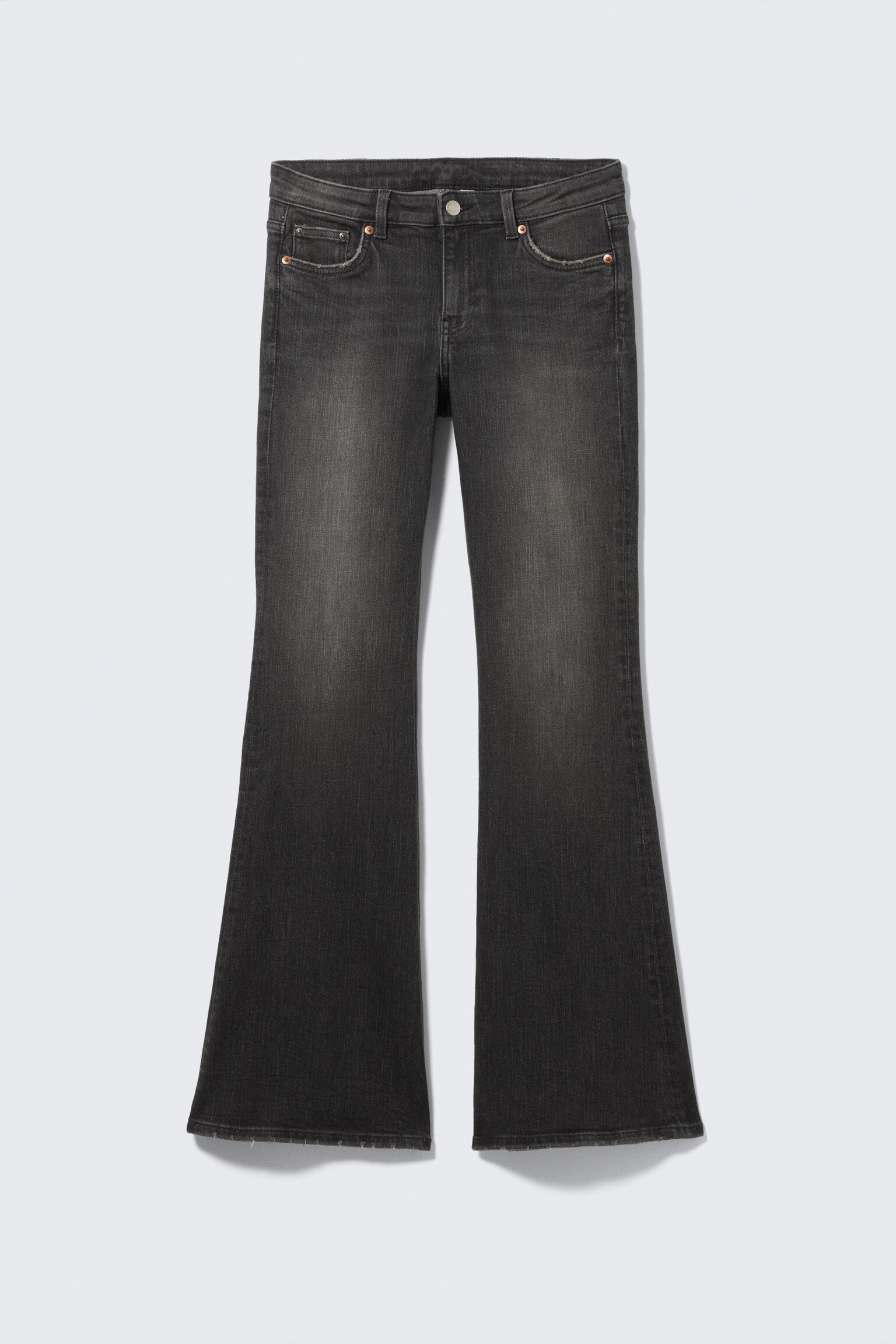 Katsumi Low Rise Slim Flared Leg Jeans - Phantom Black - Black/Climb Blue - Light Blue/Peak Blue - Medium Blue/Desert Blue - Dark Blue/Board Blue - Medium Blue - 2