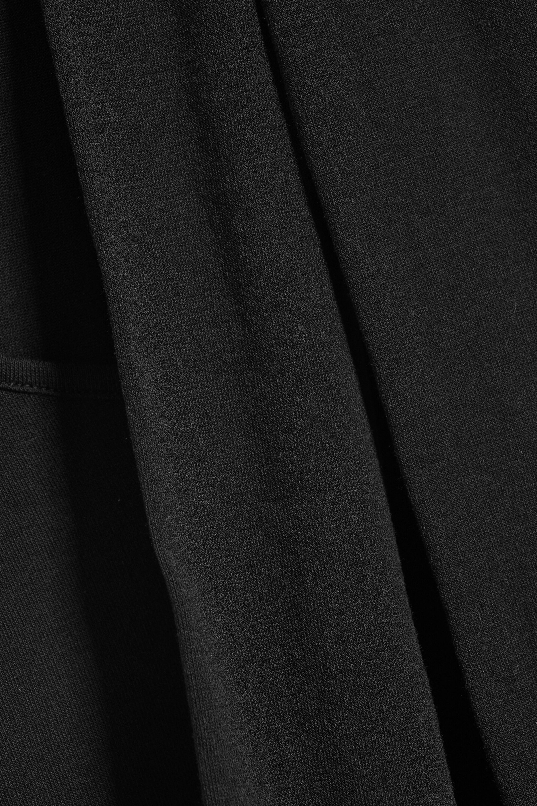 Black - Draped Halterneck Top - 6