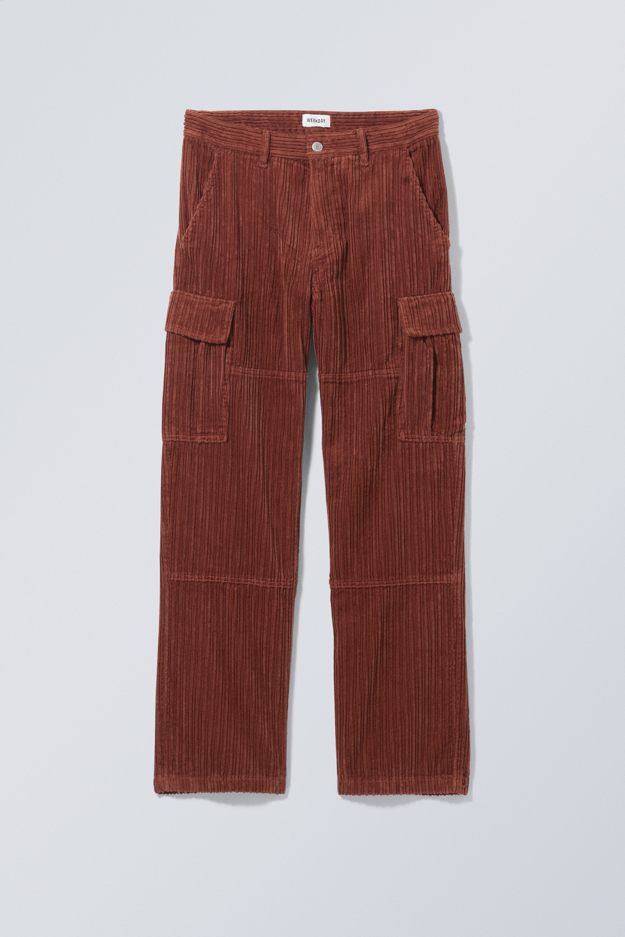 Rust - Joel Relaxed Cargo Trousers - 0