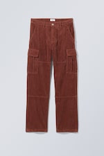 Rust - Joel Relaxed Cargo Trousers - 0