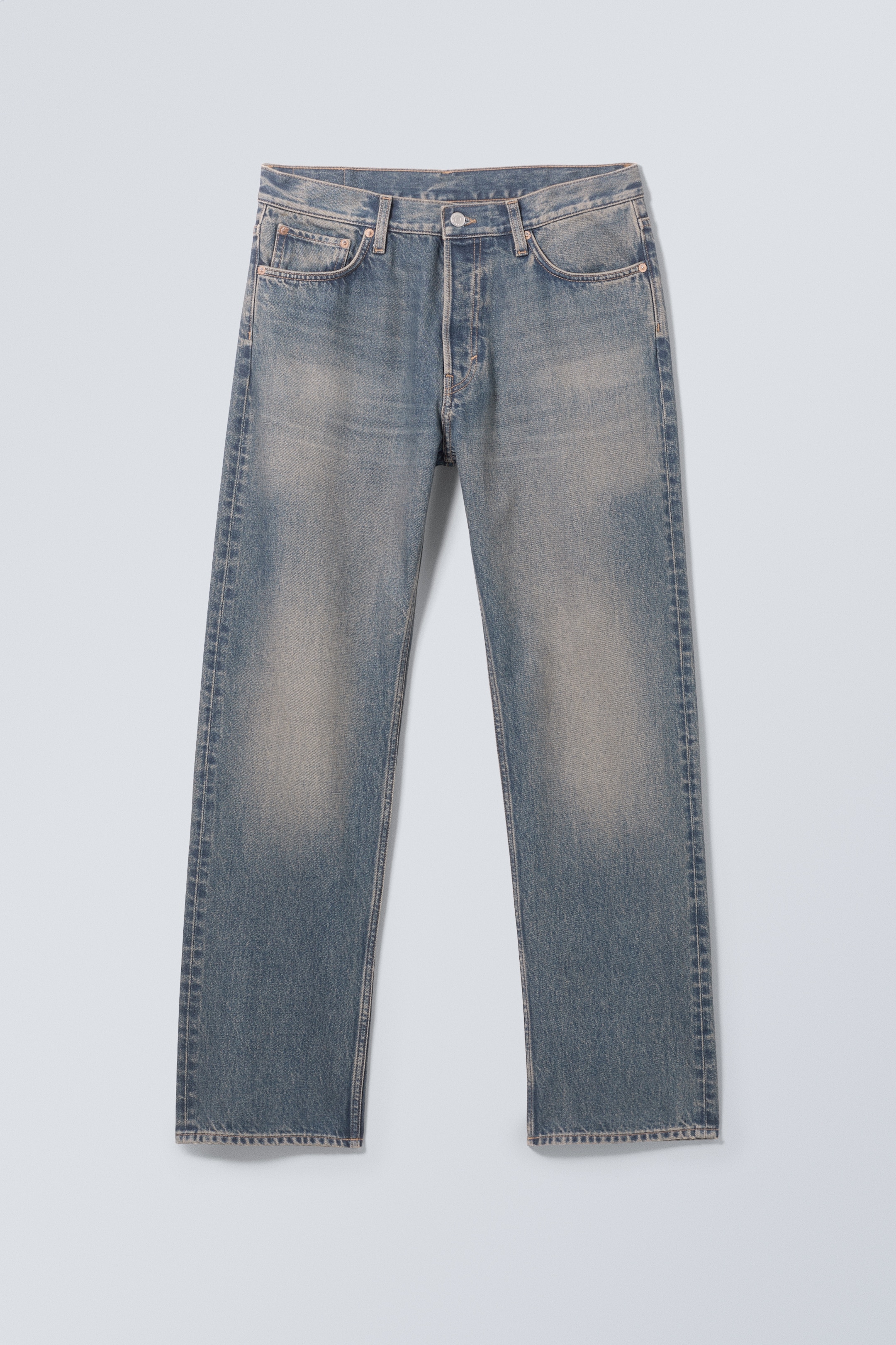 Agrandir l'image: Jean droit décontracté Space - Steel Blue – Bleu moyen - HOMME | H&M FR 1