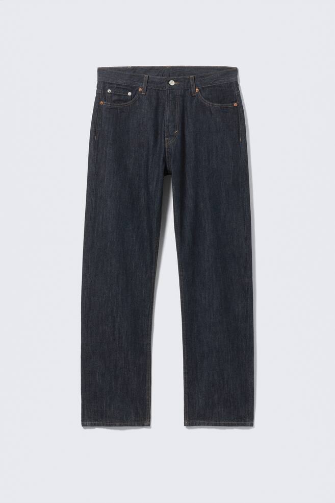 Space Mid Waist Relaxed Straight Jeans - Blue Rinse - Dunkelblau/Port Blue - Hellblau/Tuned Black - Schwarz - 1