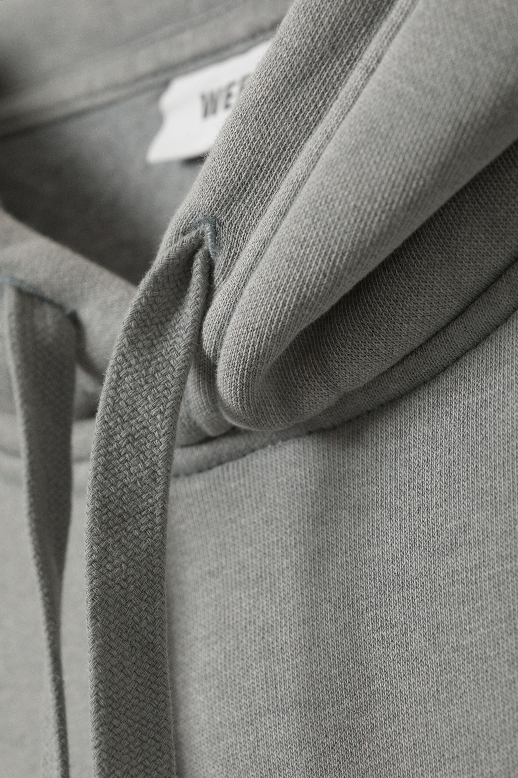Washed Dusty Grey - Boxy Heavyweight Hoodie - 1