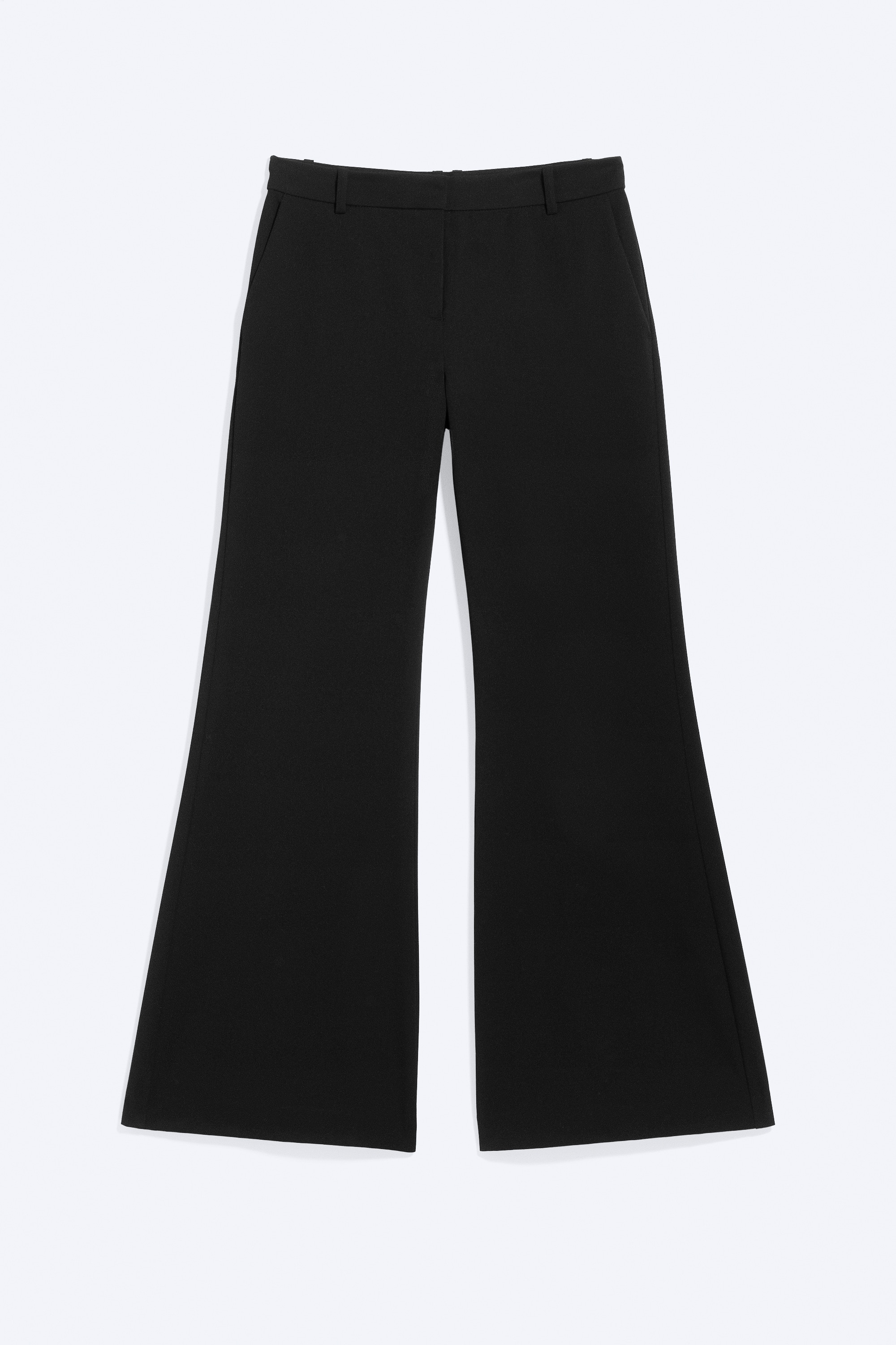 Pantaloni flared da completo - Nero/Nero